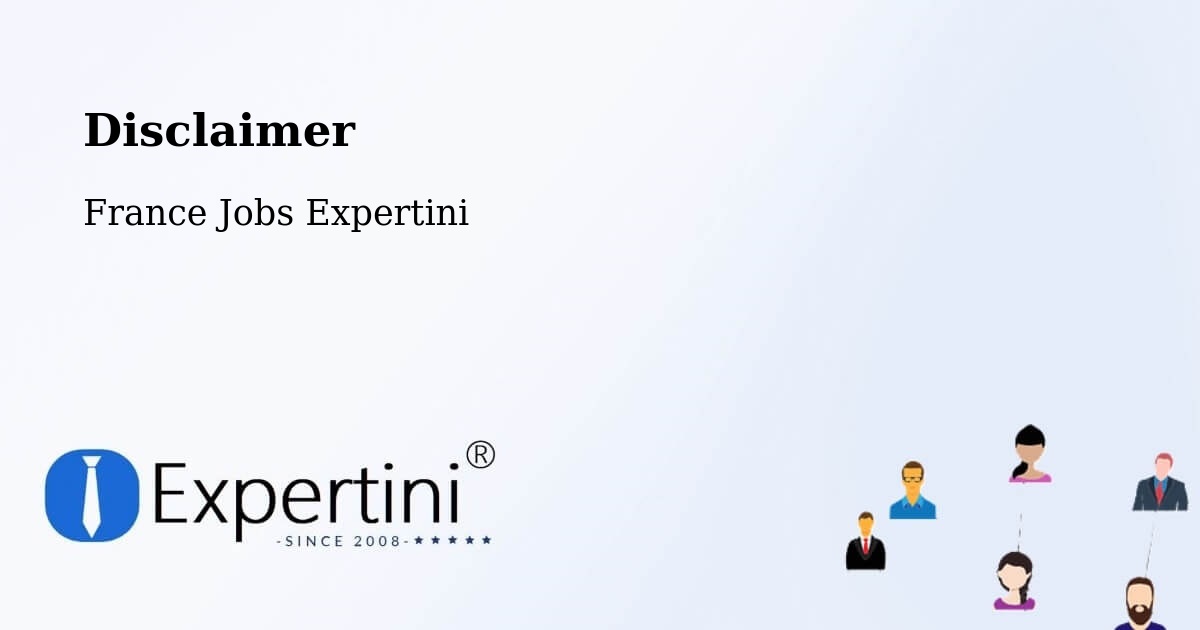 Disclaimer – Boves - France Jobs Expertini