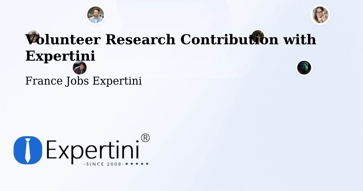 Volunteer Research Contribution Program – Boves - France Jobs Expertini